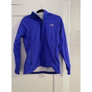 Purplish-blue Northface Rain Jacket